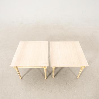 Side table, a pair, second half of the 20th century.