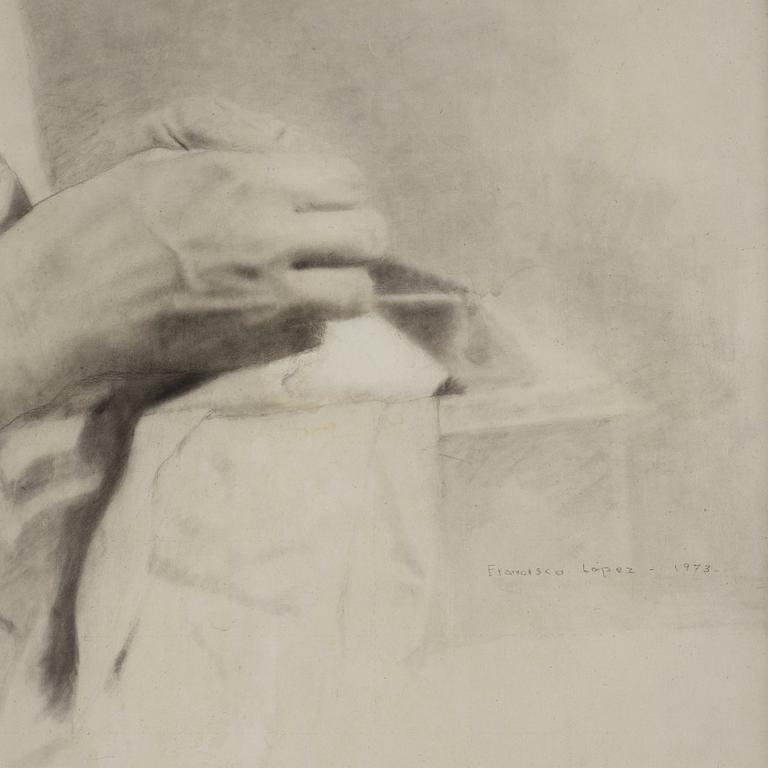 Francisco Lopez, A woman crafting.