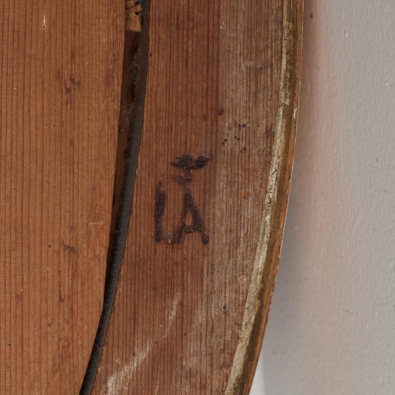 SPEGELLAMPETTER, för två ljus, ett par, av Johan Åkerblad (mästare i Stockholm 1758-1799), gustavianska.