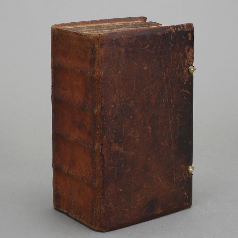 BIBEL, 1747. "Biblia, then heliga skrift".