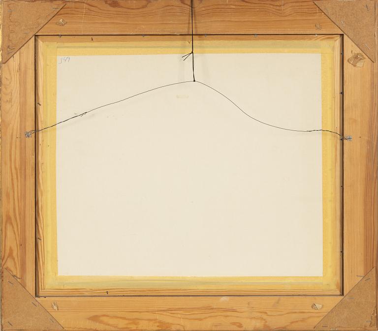 Stellan Mörner, akvarell, signerad.