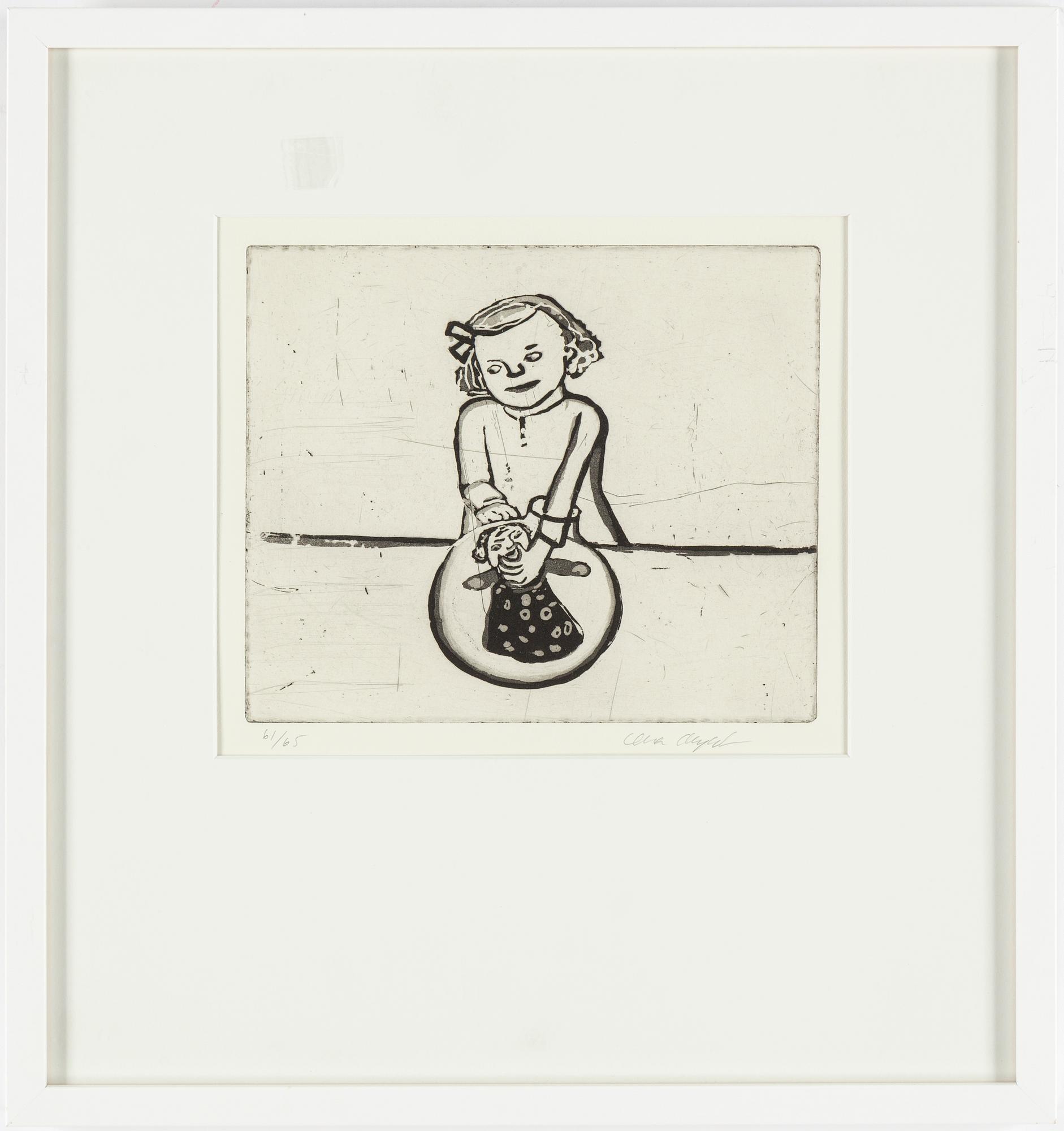 LENA CRONQVIST, etching, signed and numbered 61/65.