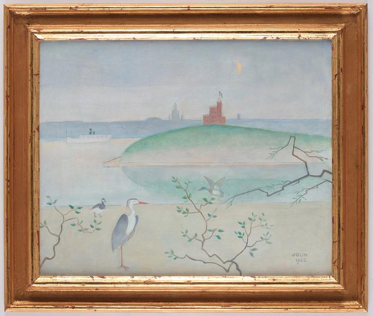 Einar Jolin, View over Kastellholmen, Stockholm.