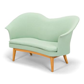 Olof Ottelin, a mid-20th century 'Duetto' sofa for Oy Stockmann Ab, Keravan puusepäntehdas.