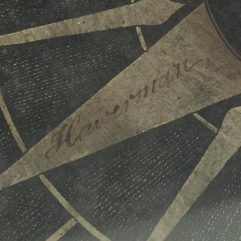 A second half of the 19th century ship compass Haverman Carlscrona.