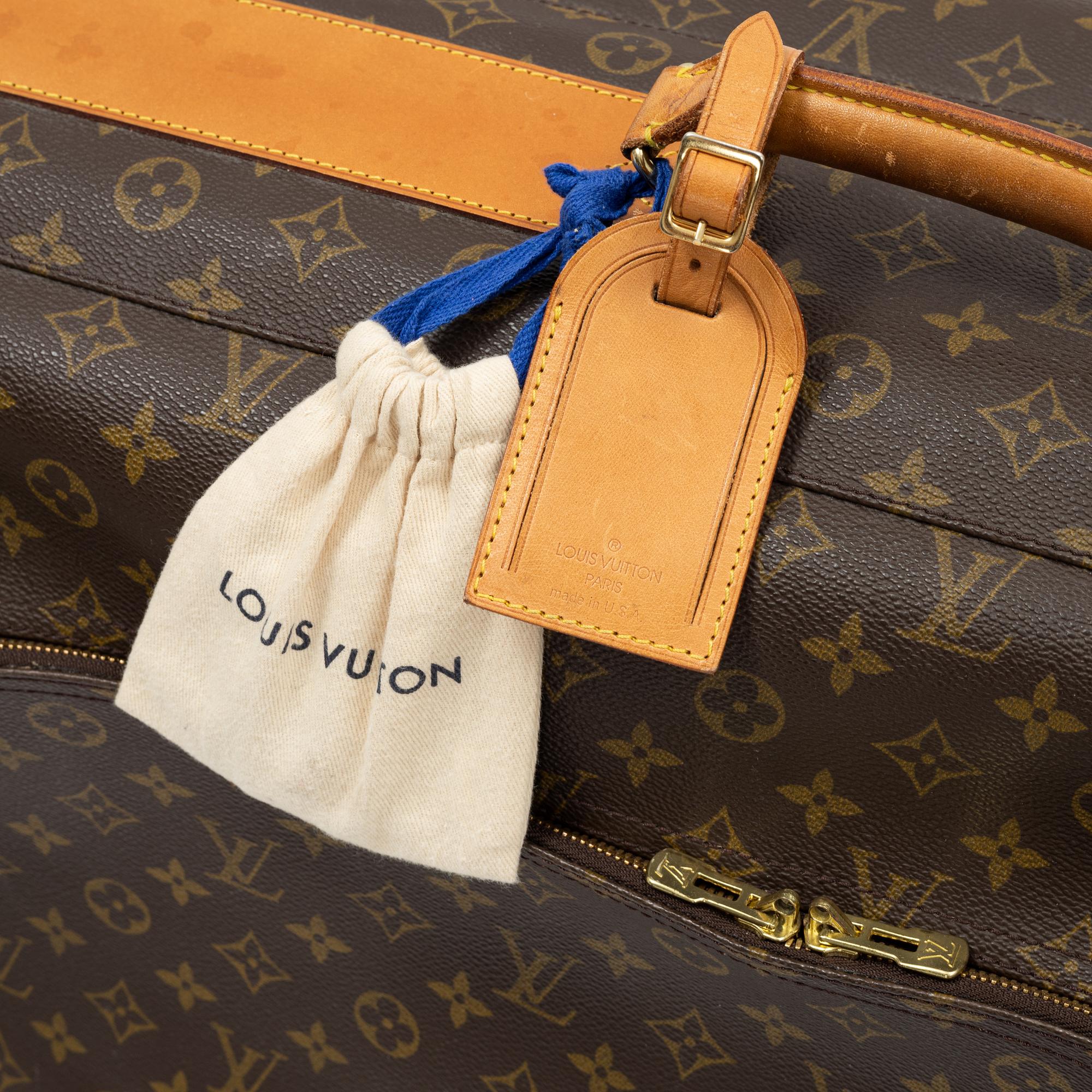 Louis Vuitton, a monogram canvas suitcase,