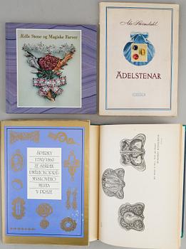 BÖCKER/HÄFTEN, 15 vol. smyckeslitteratur.