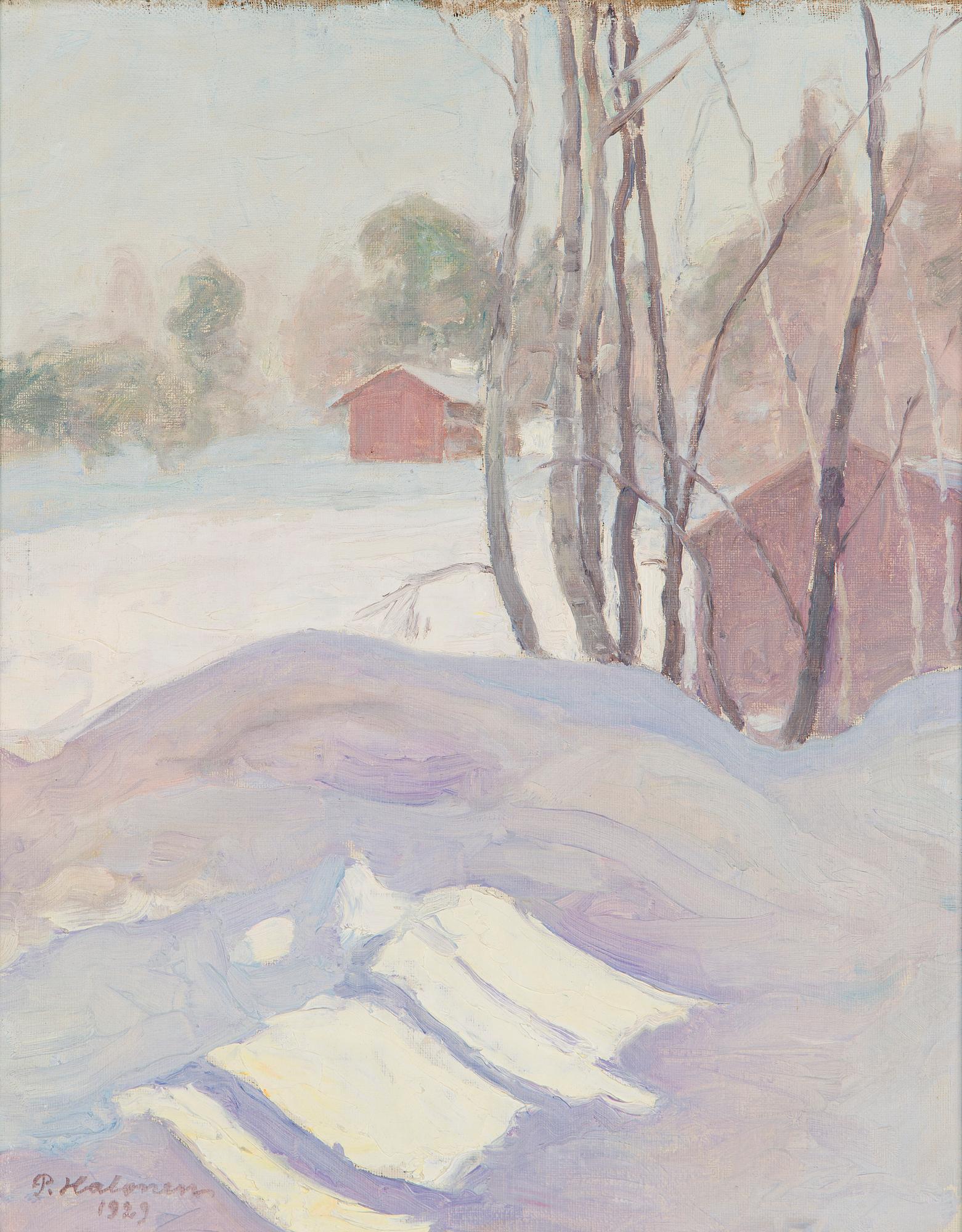 Pekka Halonen, Solig Vinterdag.