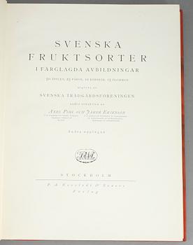 BOK, "Svenska Fruktsorter", Axel Phil och Jakob Eriksson, PA Norstedt & Söners Förlag Stockholm 1924.