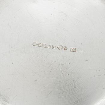 A lot of silver, 8 pieces, including with mark of KG Markströms, Uppsala 1897.