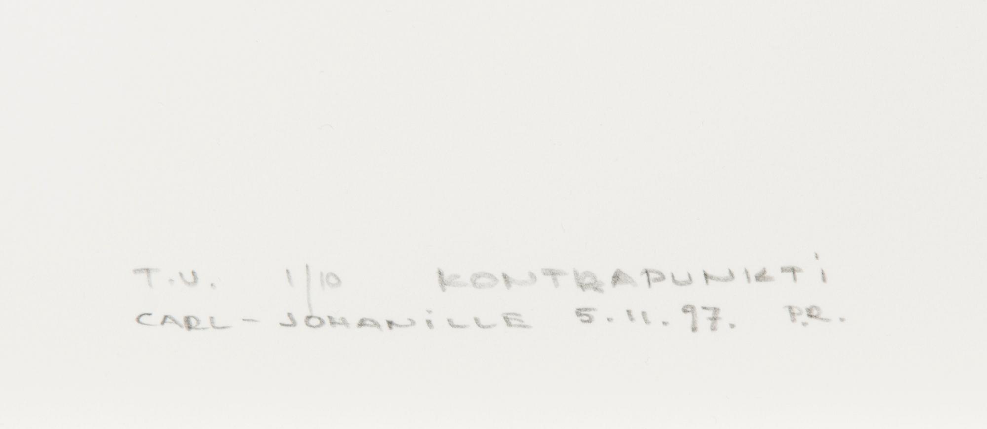 PEKKA RYYNÄNEN, serigrafi, signerad och daterad -97, numrerad T.V. 1/10.