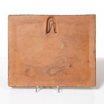 Gustavsberg, a stoneware plaque, Gustavsberg.