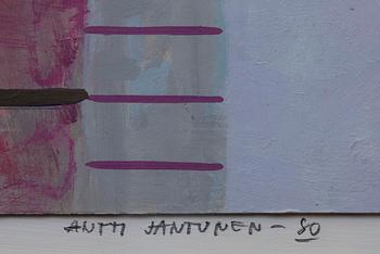 ANTTI JANTUNEN, olja på skiva, sign. och dat. -80.