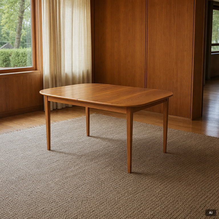Josef Frank, a dining table, model B 947, Svenskt Tenn, pre 1985.