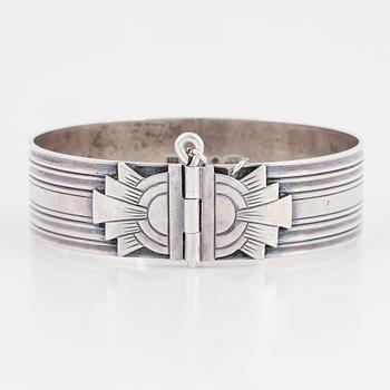 An Astrid Aagesen silver bangle.