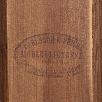 A cabinet, Carlsson & Reike FMöbleringsaffär, Stockholm, early 20th Century.