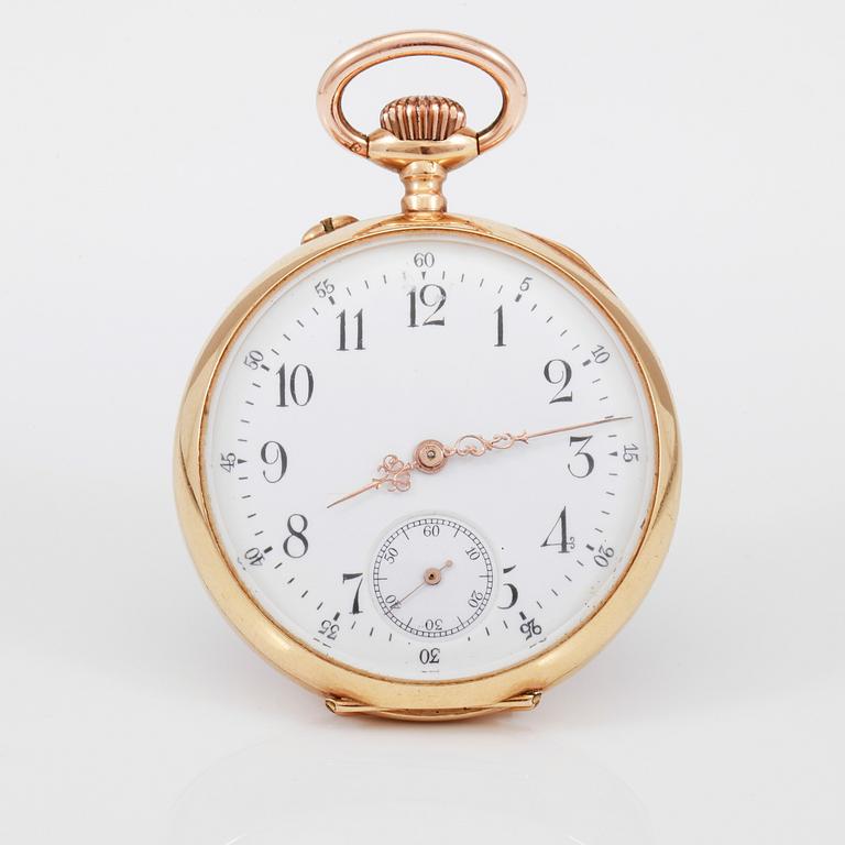 FICKUR, 18k guld, tidigt 1900-tal.