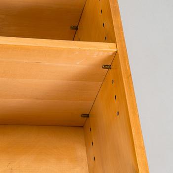 Aino Aalto, kirjahylly /kirjakaappi,  malli 408, O.Y. Huonekalu- ja Rakennustyötehdas A.B, 1950-luvun alku.