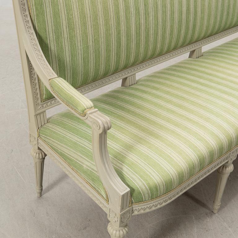 Soffa, gustaviansk stil, Bröderna Sylven, 1900-talets andra hälft.
