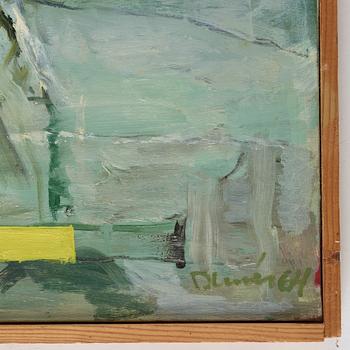 Sten Dunér, oil on canvas, signed and dated -64.