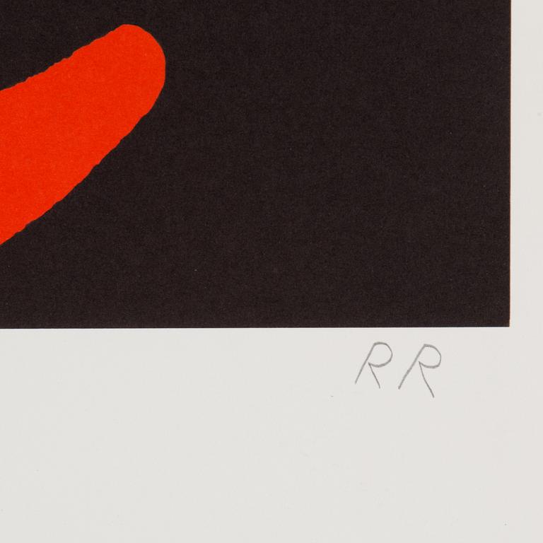 ROGER RISBERG, lithograph in colours, signed RR and numbered Pt [Provtryck] with pencil.