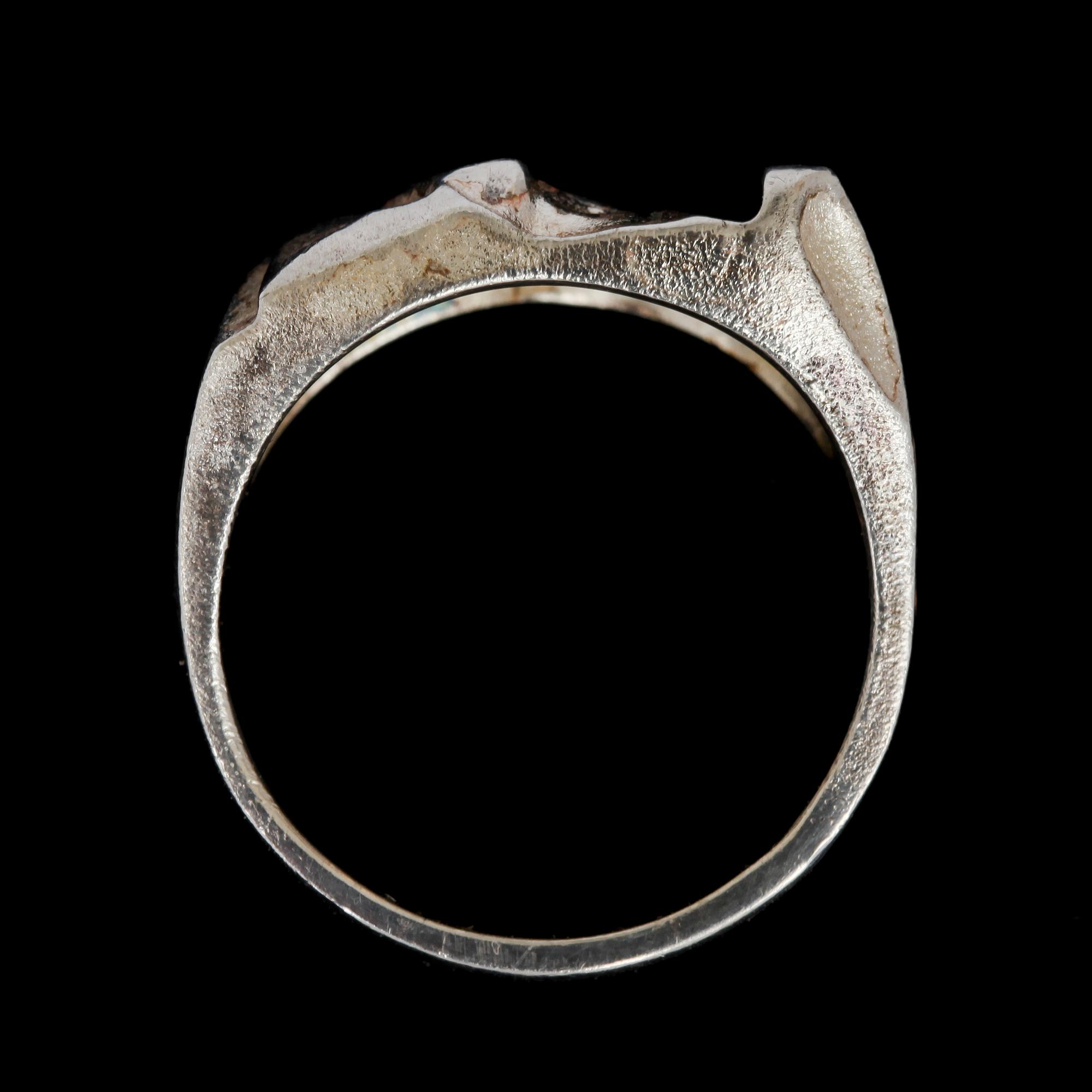 ARMBAND samt RING, silver. Björn Weckström Lapponia. Vikt 74,8 g.