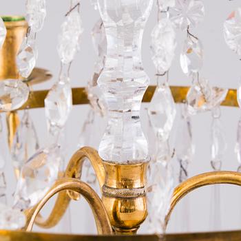 A TABLE CHANDELIER.