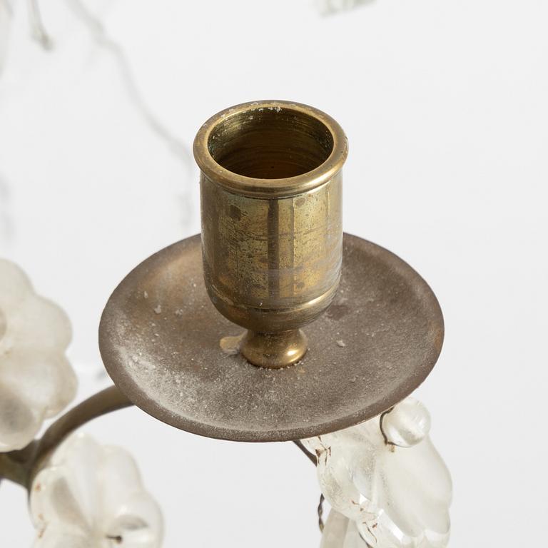 A Rococo-style  chandelier, first half of teh 20th century.