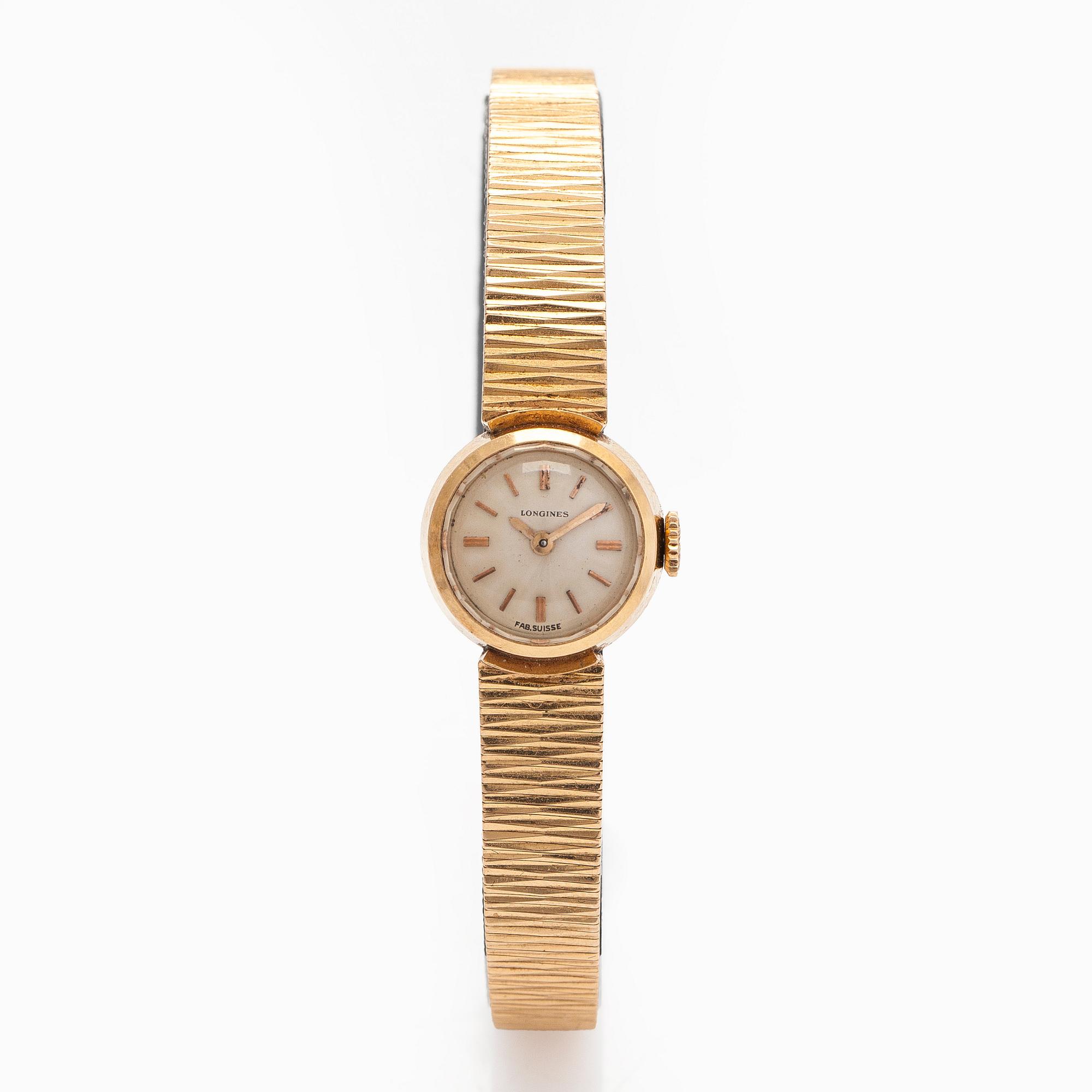 Longines, rannekello, 15 mm.