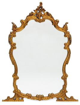 Spegel med konsolbord, barockstil, sent 1900-tal.