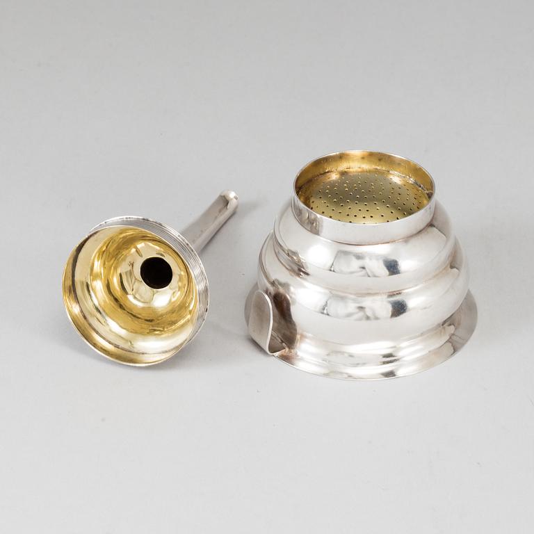 CARL NICLAS RUTHENBECK, vinsil, silver, Uddevalla, verksam 1828-1854.