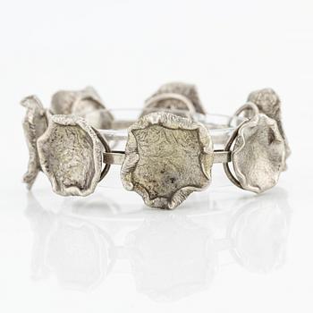 Claës E. Giertta, armband, silver.