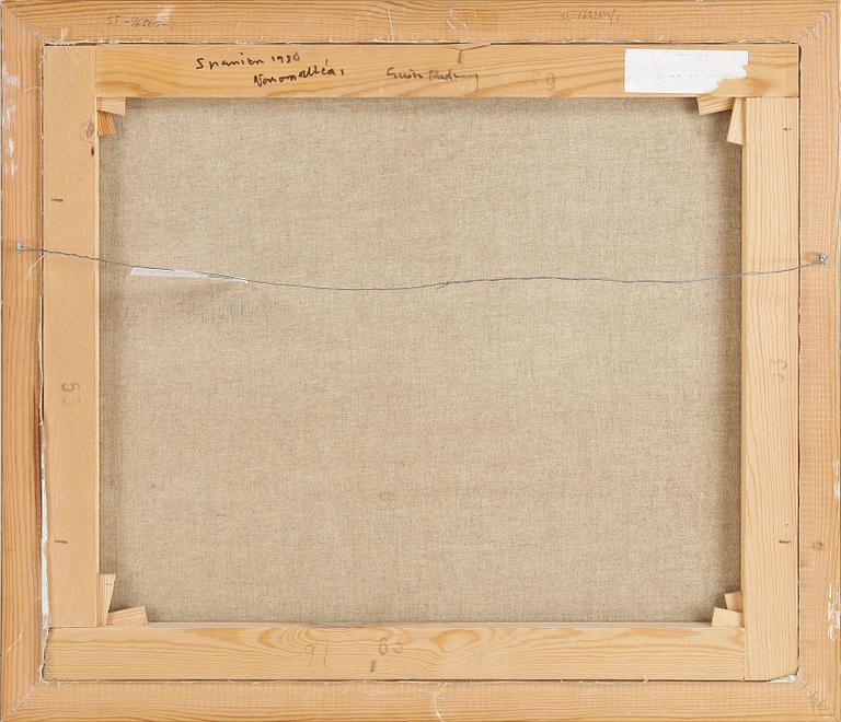 GUSTAV RUDBERG, olja på duk, sign. Enligt uppgift á tergo dat 1980.