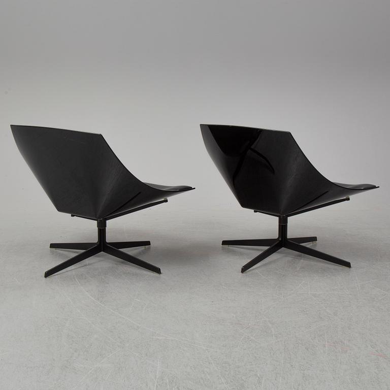 FRITZ HANSEN, a pair of JL10 'Space' Chair by Jjurgen Laub & Markus Jehs for Fritz Hansen, Denmark, designed 2007.