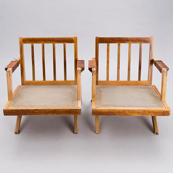 Olavi Hänninen, A 3-piece 1960s 'Bumerang' sofa suite for HMN Huonekalu Mikko Nupponen, Lahti, Finland.