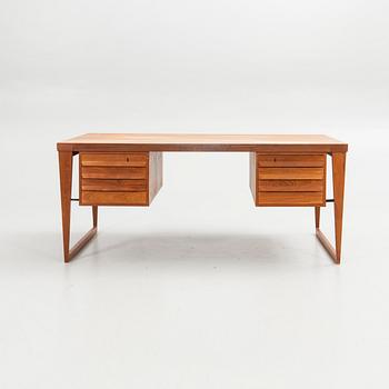 Kai Kristiansen, Desk, model 70, Feldballes Møbelfabrik, Denmark, 1960s.