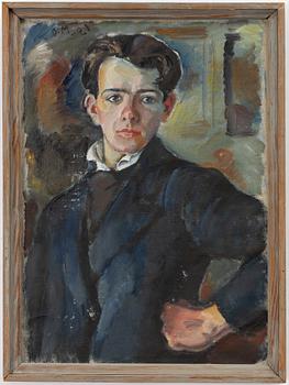Otto Mattsson, Self-portrait.