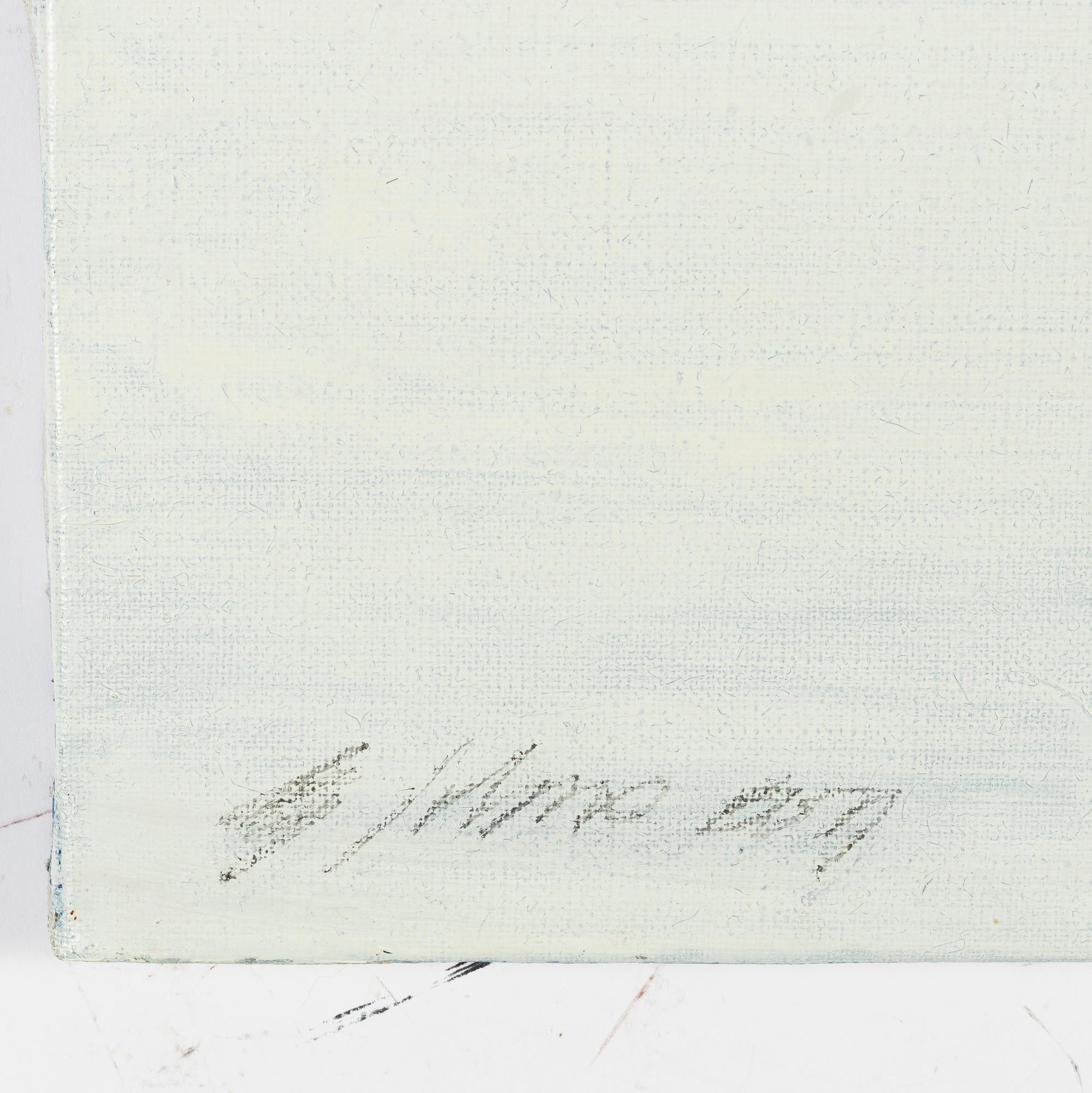 Gunnar Johnsson, akryl på duk, signerad.