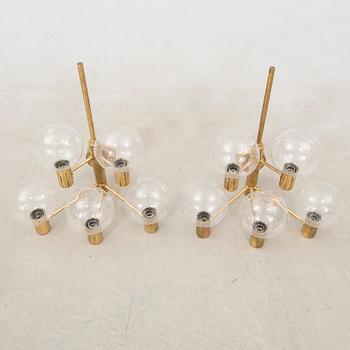 Hans-Agne Jakobsson, Wall lamps a pair, second half of the 20th century.