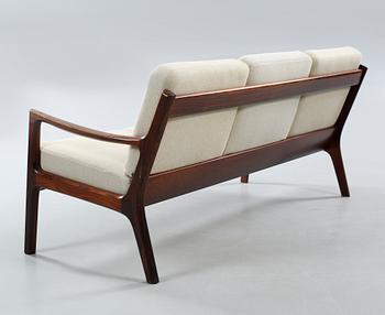 A sofa by Ole Wanscher for France & Son, third quarter of the 20th century.
