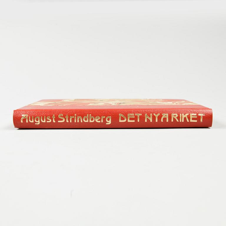 BOK, "Det nya riket" av August Strindberg, Stockholm 1882.