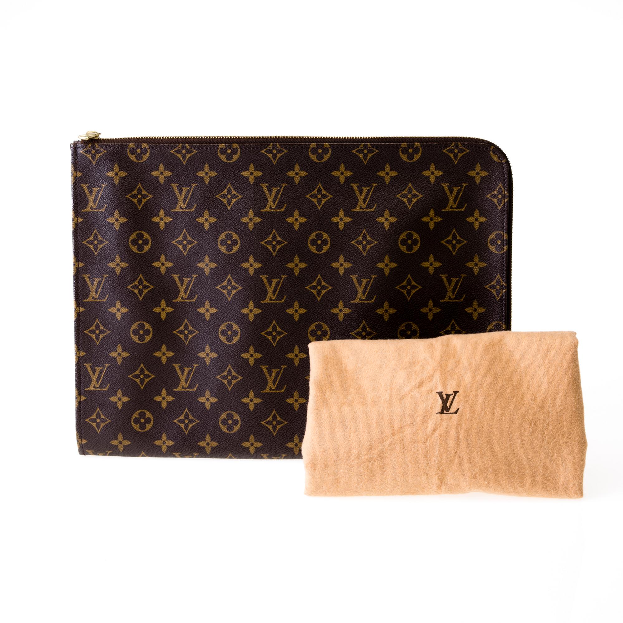 ATTACHÉVÄSKA, "Poche Documents", Louis Vuitton.
