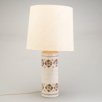 BORDSLAMPA, Bitossi för Bergboms, 1960-tal.