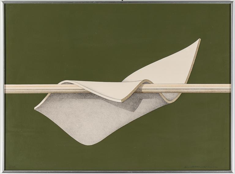 LENNART NYSTRÖM, litografi, signerad, numrerad 2/95.