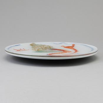 SALVADOR DALÍ, fat, glas, Rosenthal Studio Linie, Tyskland, numrerat 769/3000, 1979.