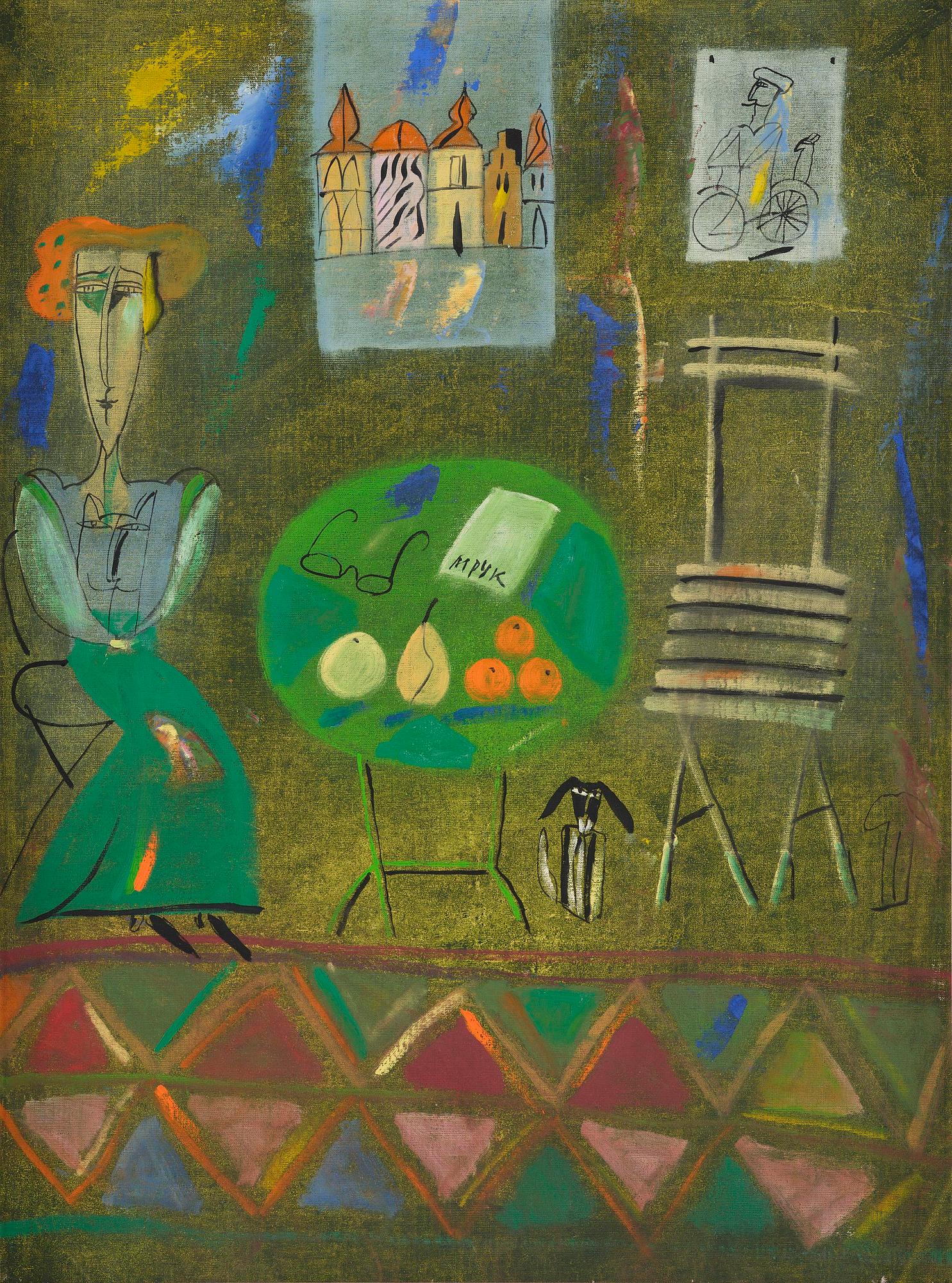 Madeleine Pyk, Café scene.