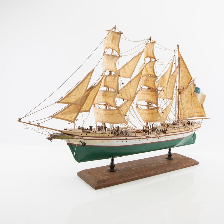 Modellbåt 1900-tal.