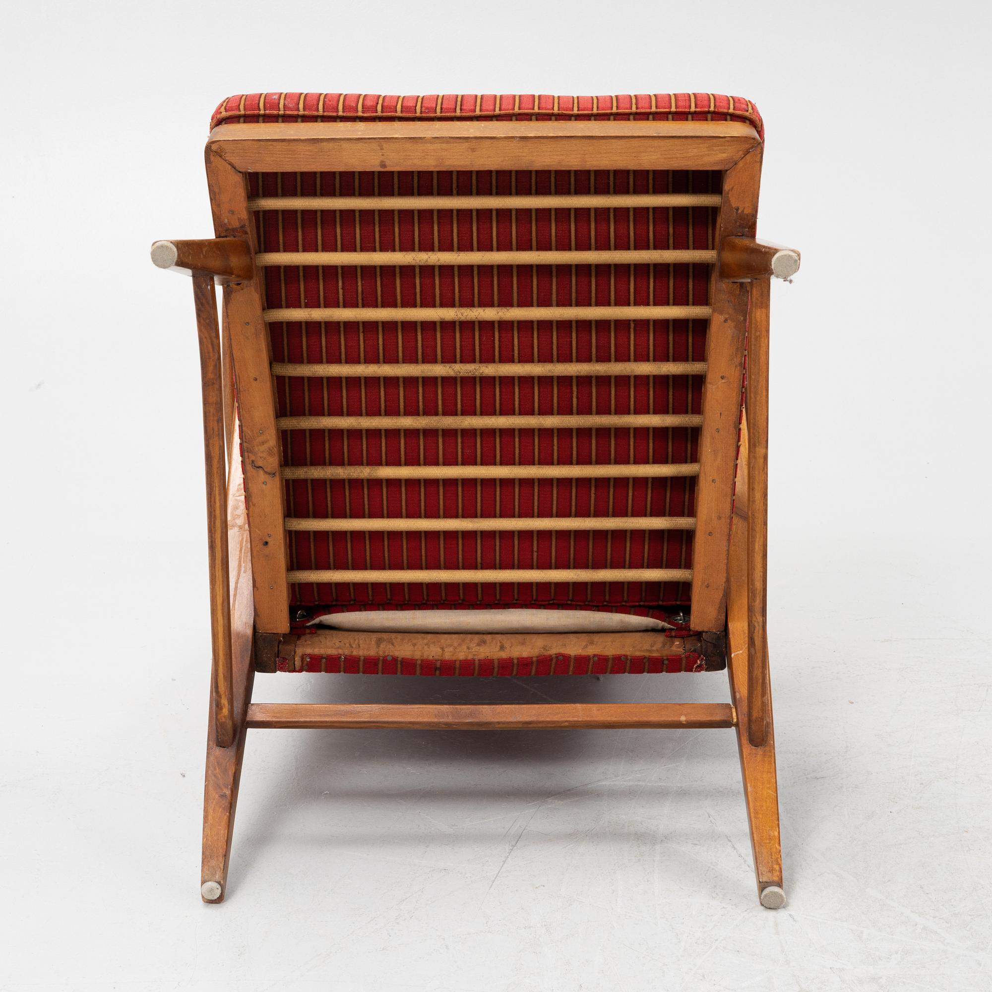 A pair of 'Knolls Moderna Fåtöljer', 1940's.