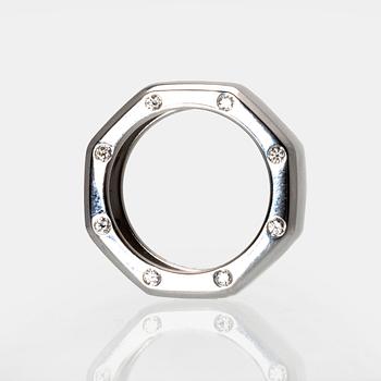 Audemars Piguet, ring, 18K vitguld med briljanter ca 0,80 ct, storlek 17,5/55.