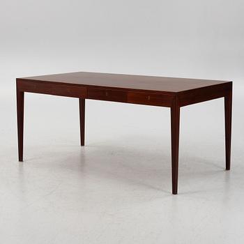 Severin Hansen, a mahogany desk for Haslev, Denmark 1960s.
